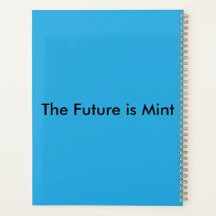 Flat Sky Blue Background for Web & Print Planner