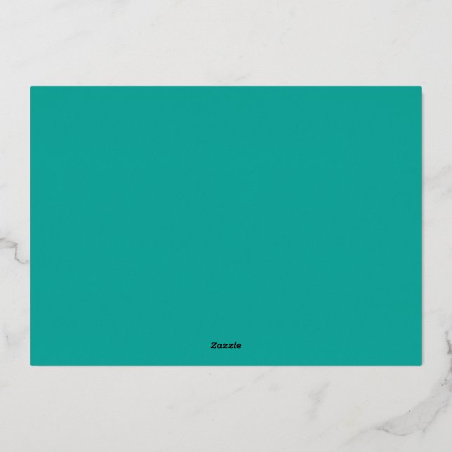 Flat Teal Background – Back-to-School Texture (Back)
