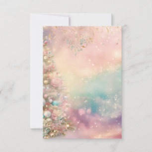 Flat thank u card simple