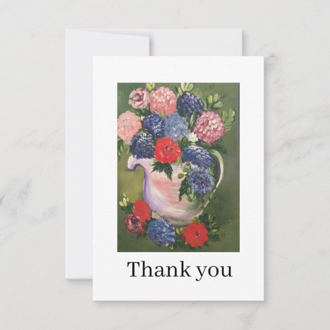 Flat Thank You Card (Front)