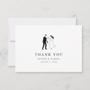 Flat Thank You Card