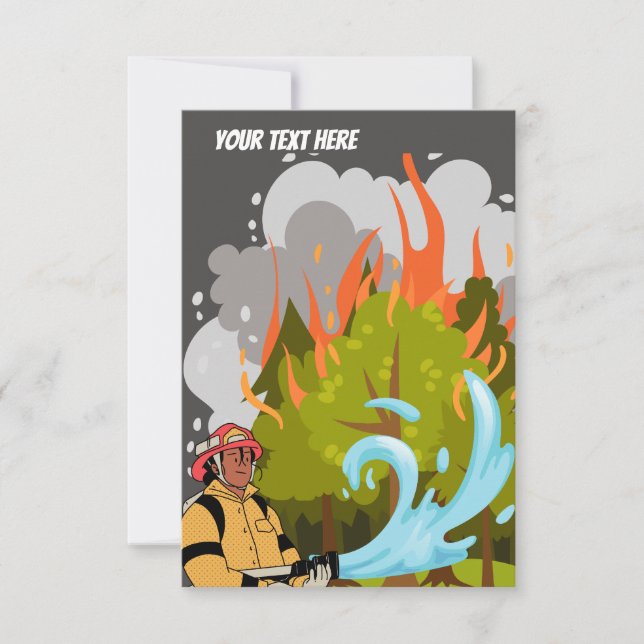 Flat Thank You Card (Front)