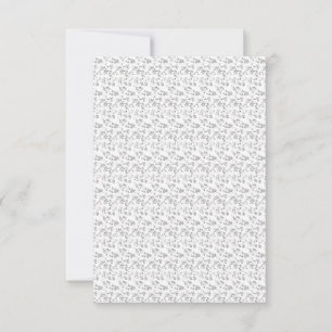 Flat Thank You Card
