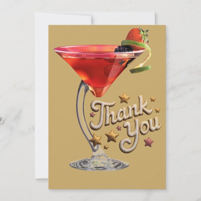 Flat Thank You Card (Front)