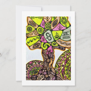 Flat Thank You Card