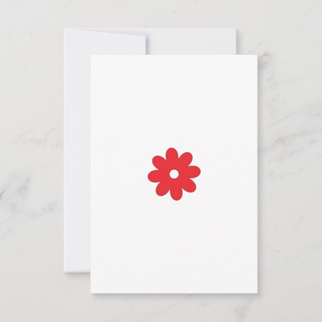 Flat Thank You Card (Front)
