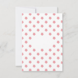 Flat Thank You Card