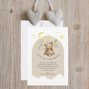 Flat Thank You Card