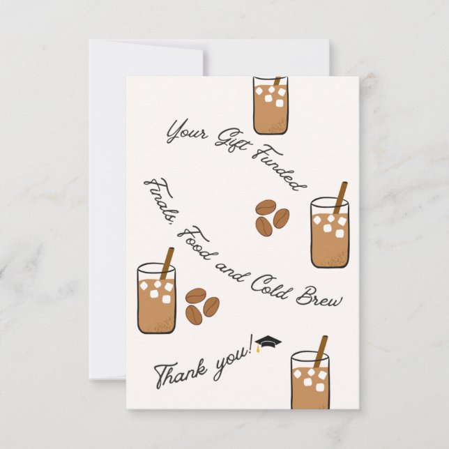 Flat Thank You Card (Front)