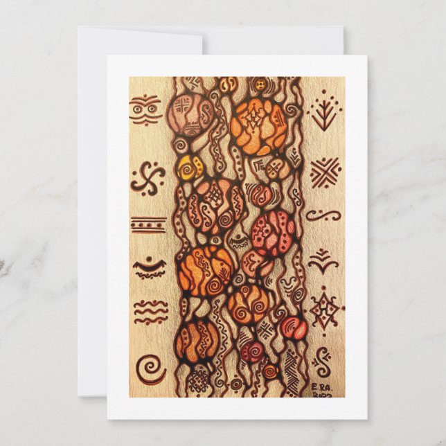 Flat Thank you card (Front)