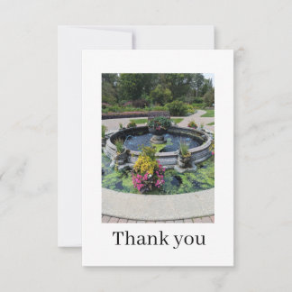 Flat Thank You Card