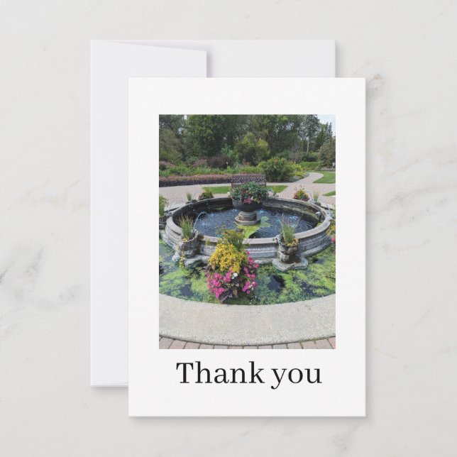 Flat Thank You Card (Front)