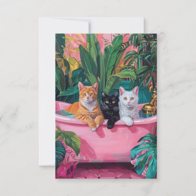 Flat Thank You Card (Front)