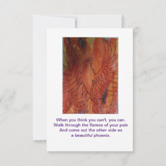 Flat Thank You Card