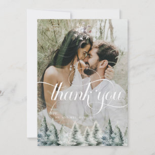 Flat Thank You Card