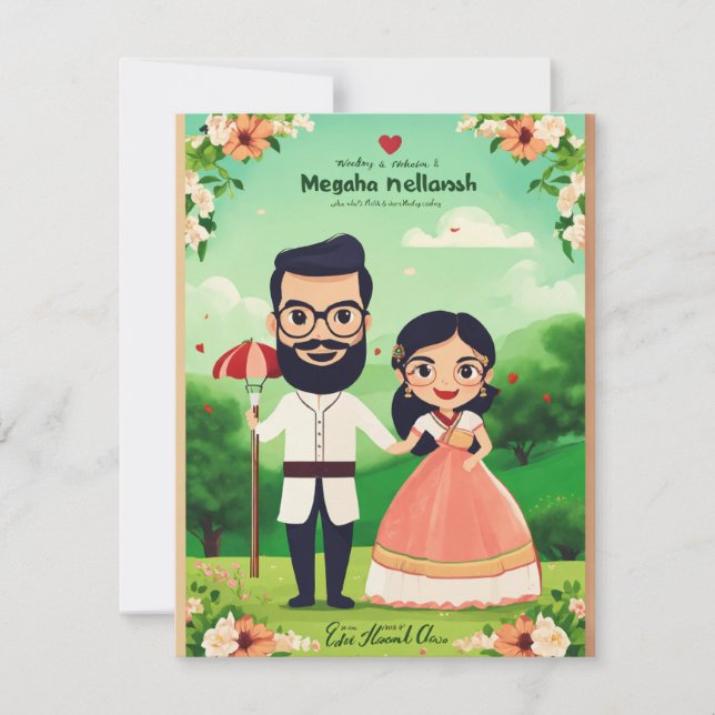 Flat Thank You Card, post card  (Front)