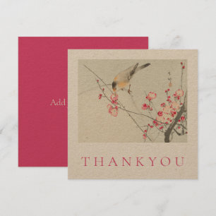 FLAT THANKYOU CARD : OHARA KOSON