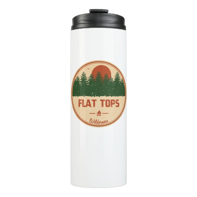 Flat Tops Wilderness Colorado Thermal Tumbler (Front)