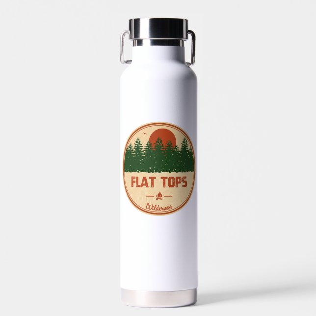 Flat Tops Wilderness Colorado Water Bottle (Front)