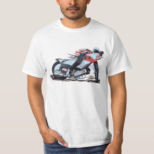 Flat Track & Speedway Motorcycle Racing #5 T-Shirt (Front)