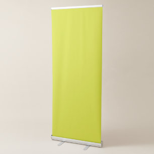 Flat Yellow Background – Back-to-School Texture Retractable Banner