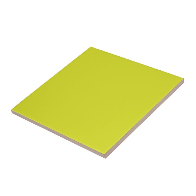 Flat Yellow Background – Back-to-School Texture Tile (Side)