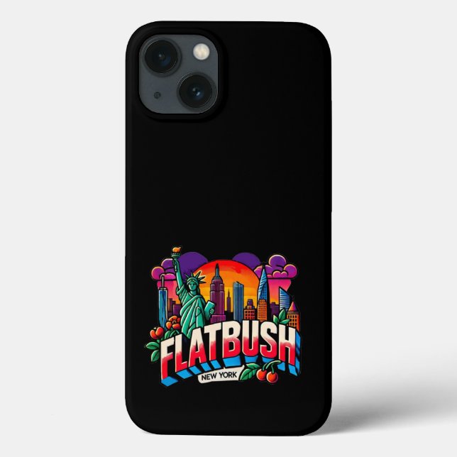 Flatbush, New York City Case-Mate iPhone Case (Back)