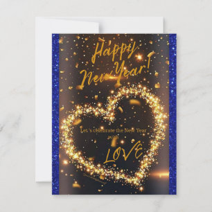 FlatCheers to a Bright Beginning: New Ye Note Card