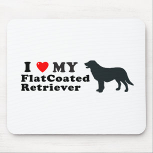 FlatCoated Retriever Mouse Mat