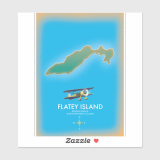 Flatey, Breiðafjörður, Iceland Map