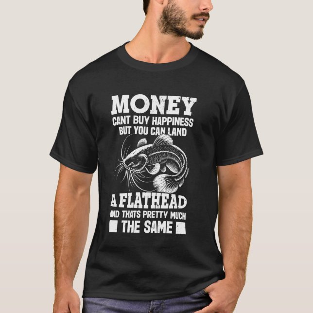 Flathead Catfish cat fishing 6 T-Shirt (Front)