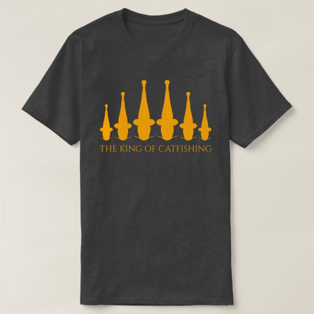 Flathead Catfish Fishing Shirt (Design Front)