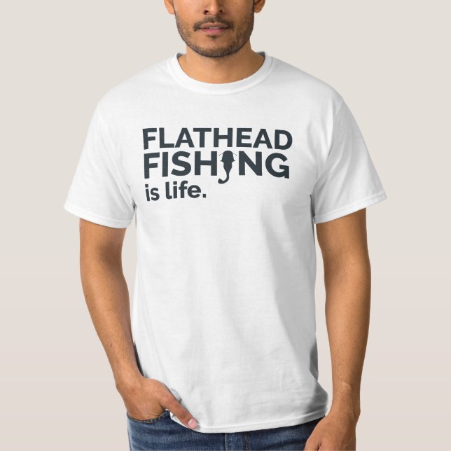 Flathead Catfish Fishing Shirt (Front)