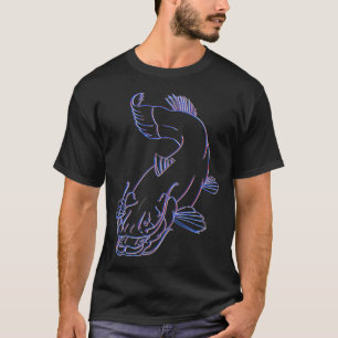 Flathead Catfish Hologram: Patriot T-Shirt