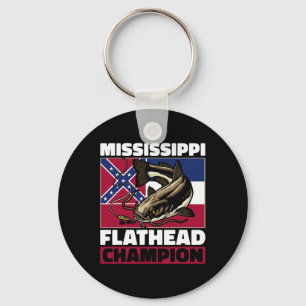 Flathead Catfish Hunting Catfishing Dad Catfish Hu Key Ring