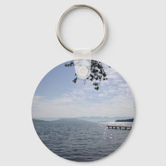 Flathead Lake Montana Key Ring