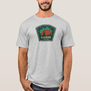 Flathead National Forest Camping T-Shirt