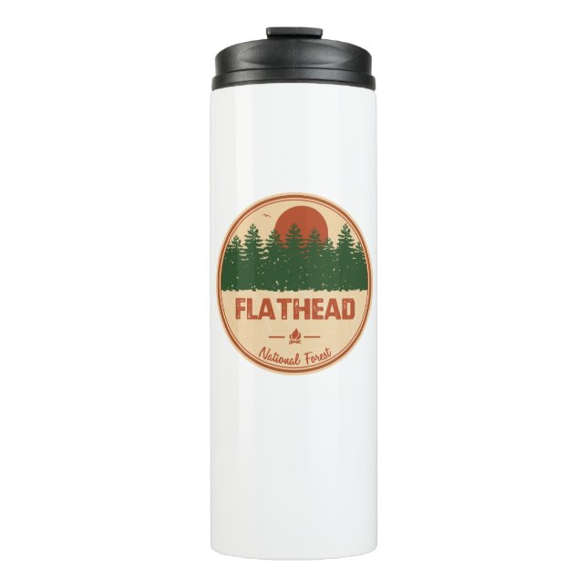 Flathead National Forest Thermal Tumbler (Front)
