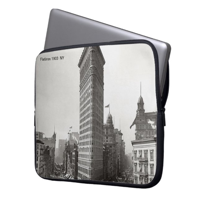 Flatiron 1903  laptop Sleeve (Front Left)