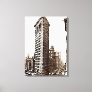 Flatiron Building 1910 Canvas Print