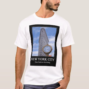 Flatiron Building and Clock 1C T-Shirt