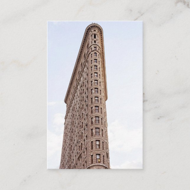 Flatiron building  business card (Front)