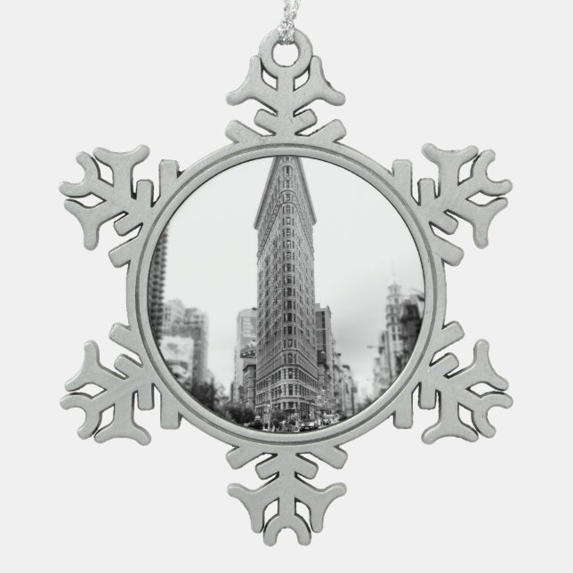 Flatiron Building Christmas Ornament (Front)