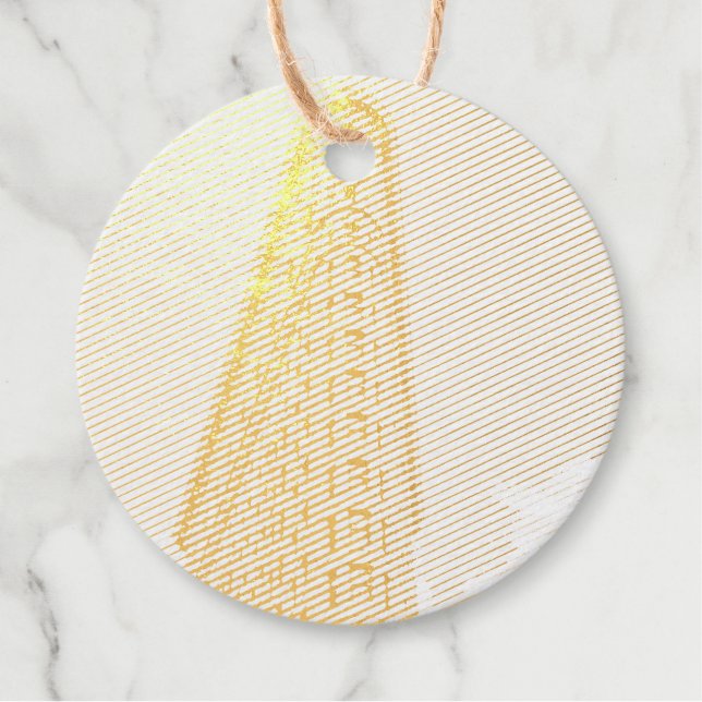 Flatiron building  favour tags (Front)