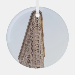 Flatiron building  glass tree decoration