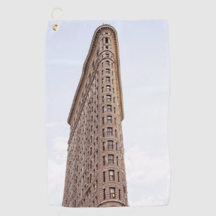 Flatiron building golf towel