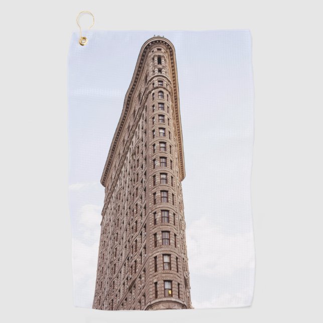 Flatiron building  golf towel (Front)
