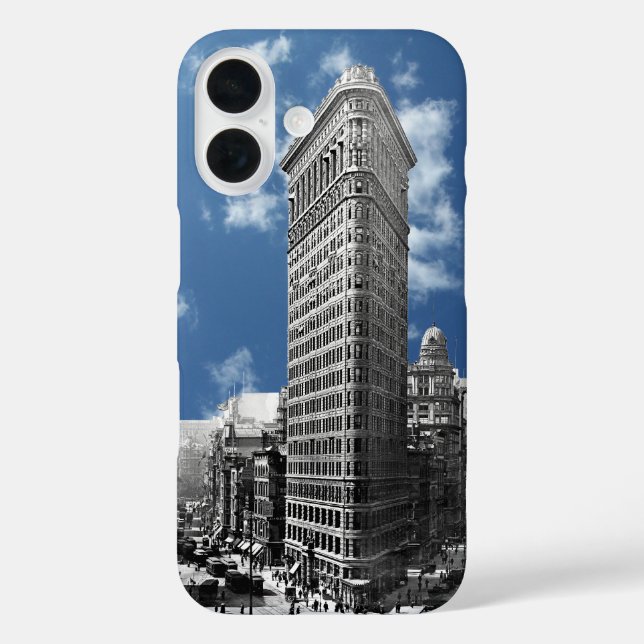 Flatiron Building Manhattan 1910 Case-Mate iPhone Case (Back)