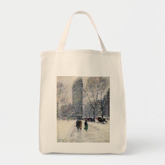 FLATIRON BUILDING NEW YORK CITY TOTE BAG (Front)