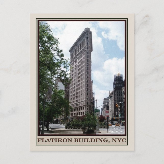 Flatiron Building, NYC Postcard (Front)